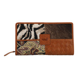 Billetera Cuero/Textil Mujer Sz Rumi Multicolor Rockford