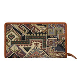Billetera Cuero/Textil Mujer Sz Rumi Multicolor Rockford