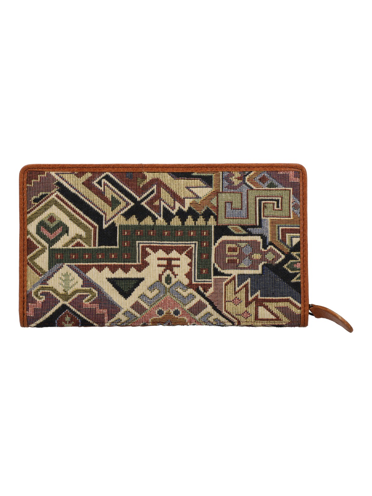 Billetera Cuero/Textil Mujer Sz Rumi Multicolor Rockford