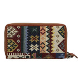 Billetera Cuero/Textil Mujer Sz Litza Multicolor Rockford