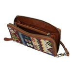 Billetera Cuero/Textil Mujer Sz Litza Multicolor Rockford
