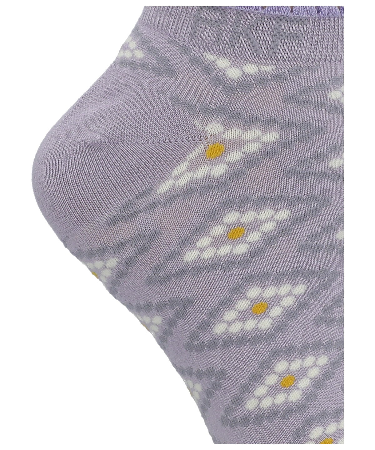Calcetin Bambú Mujer Ped St Rombo Morado Rockford