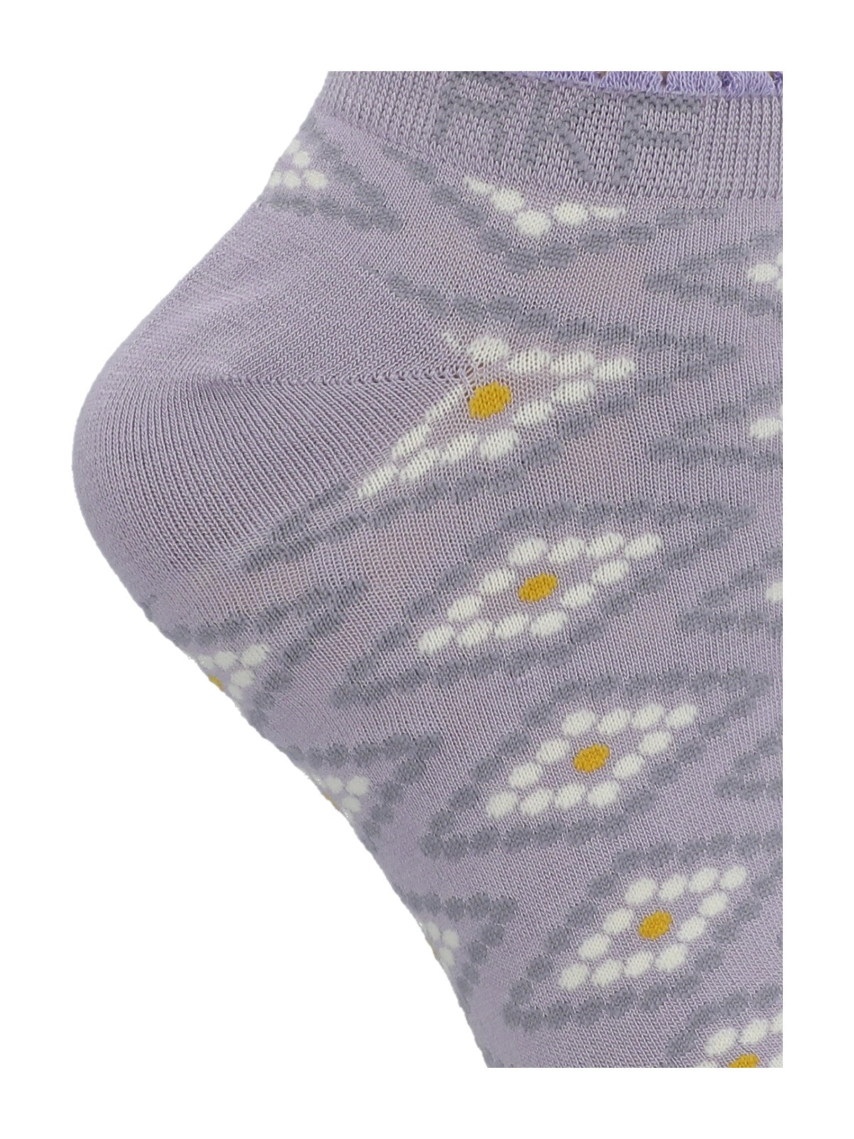 Calcetin Bambú Mujer Ped St Rombo Morado Rockford