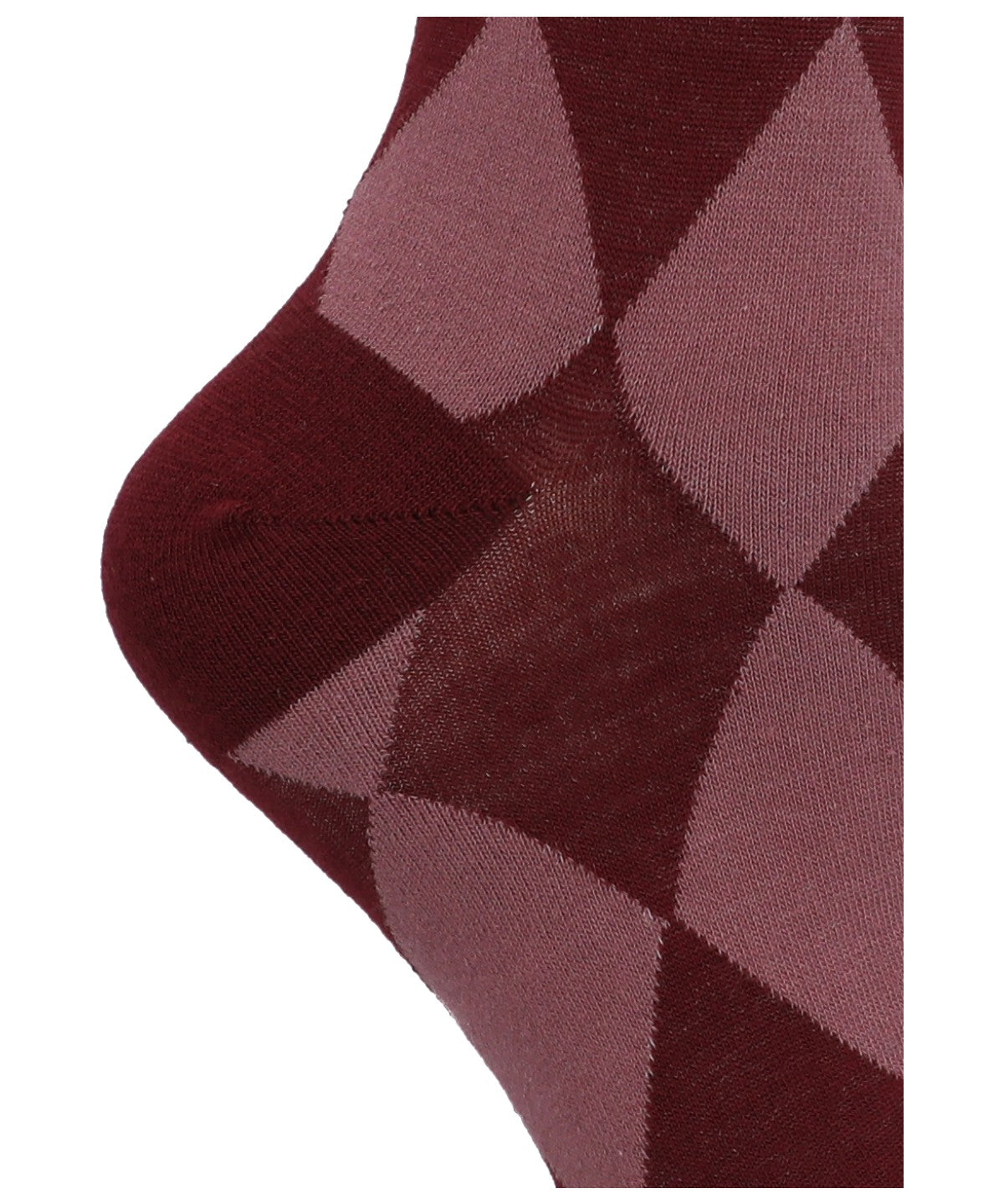 Calcetin Bambú Mujer C Argyle Rojo Rockford