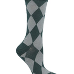 Calcetin Bambú Mujer C Argyle Verde Rockford