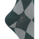 Calcetin Bambú Mujer C Argyle Verde Rockford