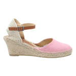 Alpargata Algodón Orgánico Mujer Monforte Rosado Rockford