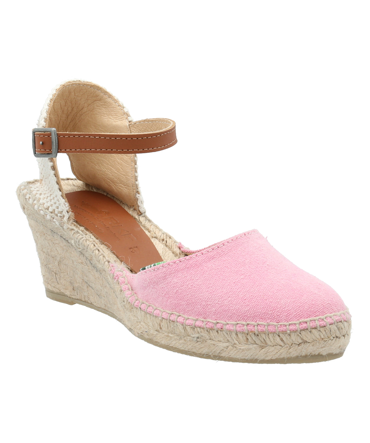Alpargata Algodón Orgánico Mujer Monforte Rosado Rockford