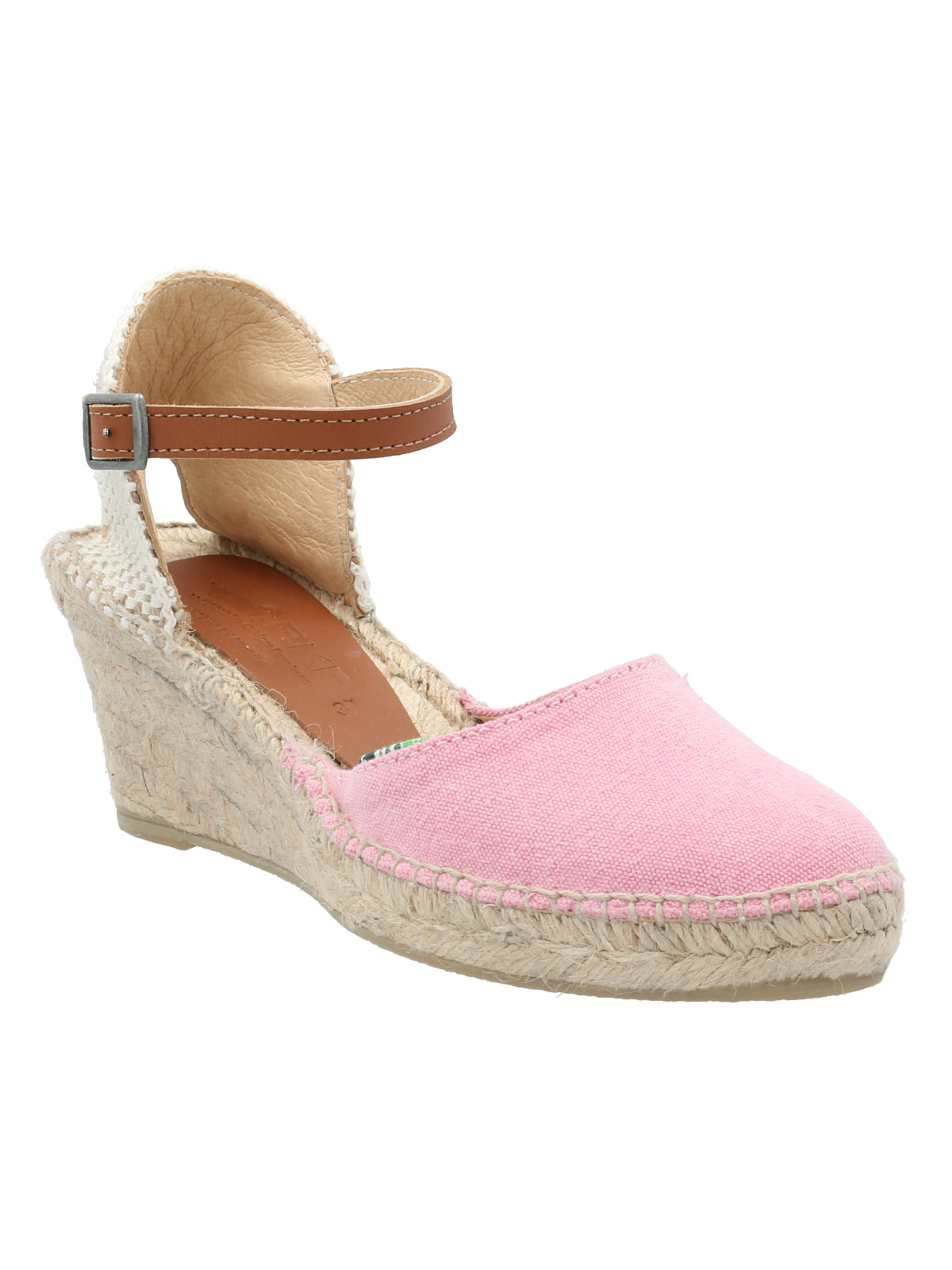 Alpargata Algodón Orgánico Mujer Monforte Rosado Rockford