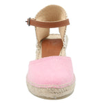 Alpargata Algodón Orgánico Mujer Monforte Rosado Rockford