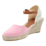 Alpargata Algodón Orgánico Mujer Monforte Rosado Rockford