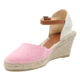 Alpargata Algodón Orgánico Mujer Monforte Rosado Rockford