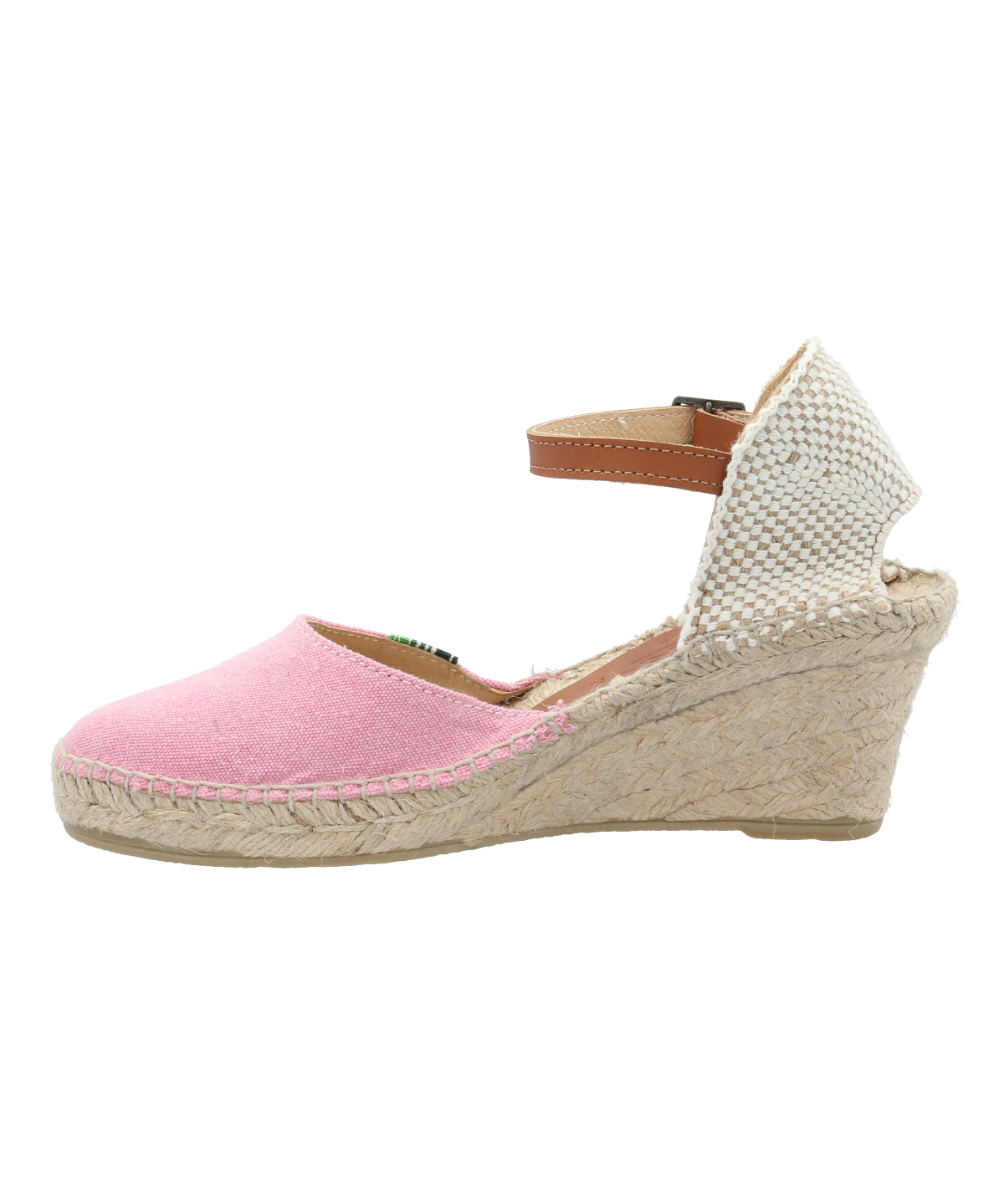 Alpargata Algodón Orgánico Mujer Monforte Rosado Rockford