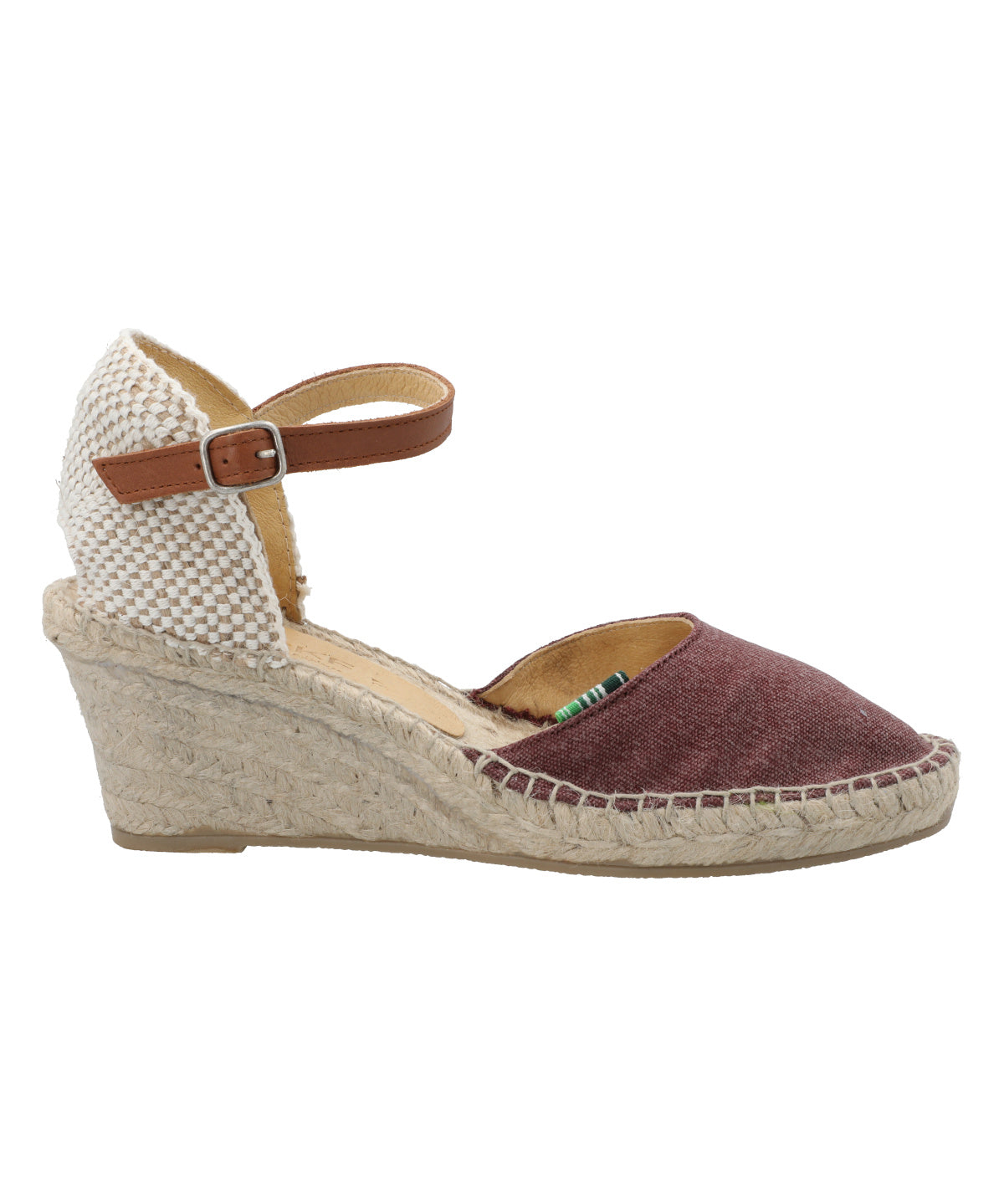 Alpargata Algodón Orgánico Mujer Monforte Morado Rockford