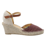 Alpargata Algodón Orgánico Mujer Monforte Morado Rockford