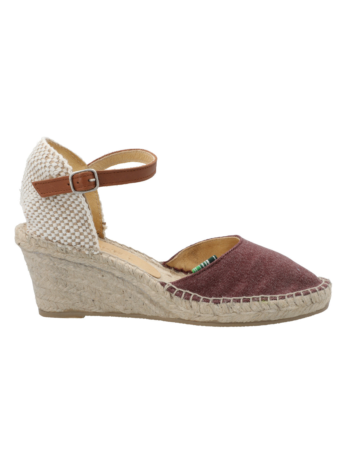 Alpargata Algodón Orgánico Mujer Monforte Morado Rockford