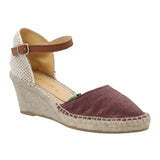 Alpargata Algodón Orgánico Mujer Monforte Morado Rockford