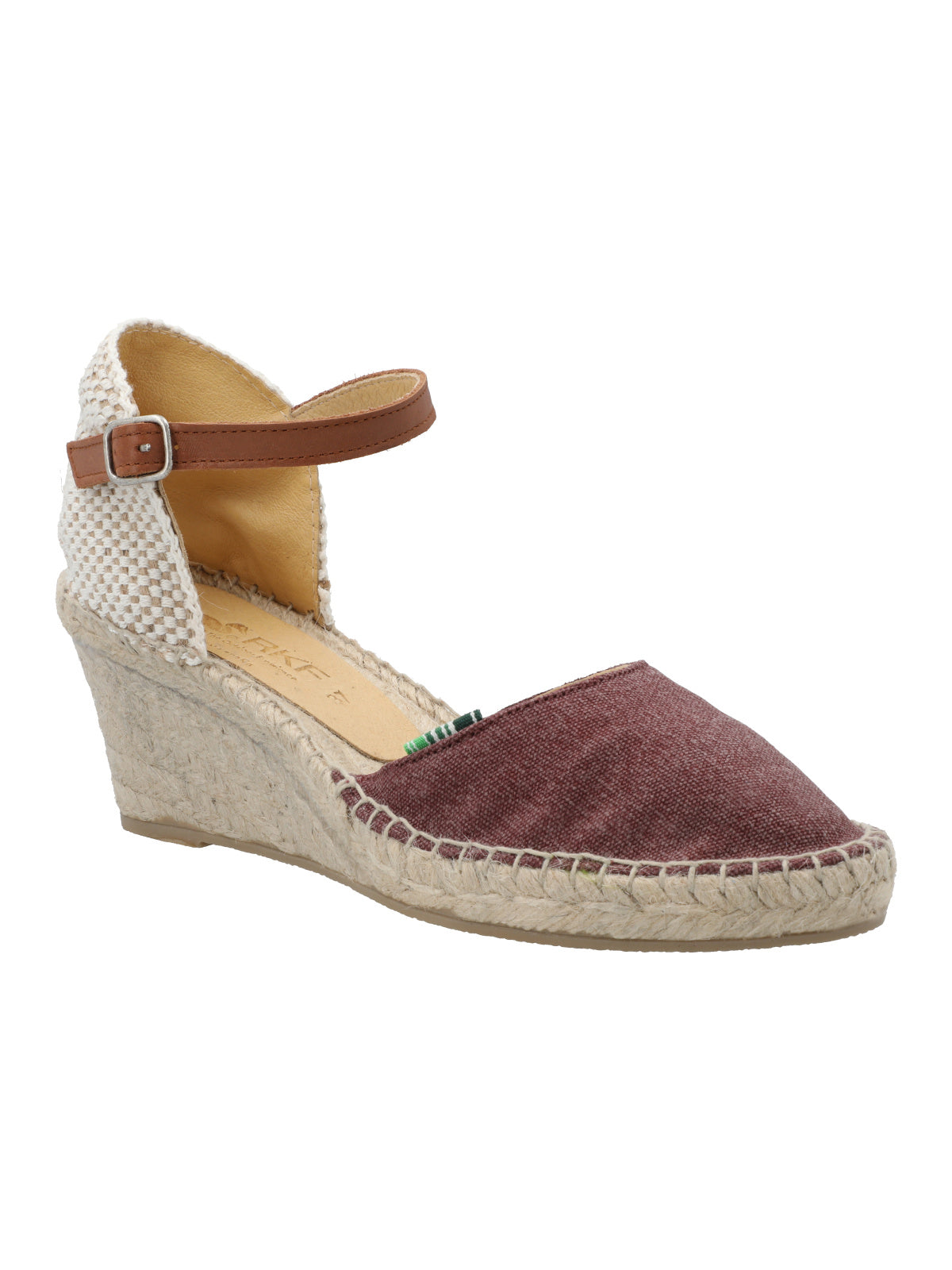 Alpargata Algodón Orgánico Mujer Monforte Morado Rockford