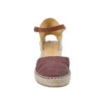 Alpargata Algodón Orgánico Mujer Monforte Morado Rockford