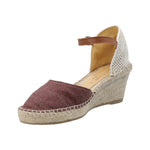 Alpargata Algodón Orgánico Mujer Monforte Morado Rockford