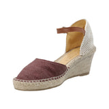 Alpargata Algodón Orgánico Mujer Monforte Morado Rockford