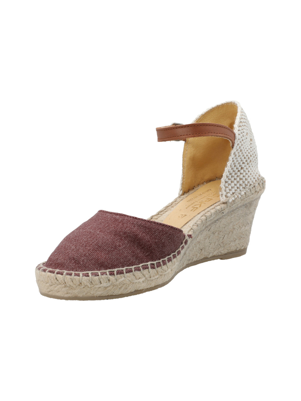 Alpargata Algodón Orgánico Mujer Monforte Morado Rockford