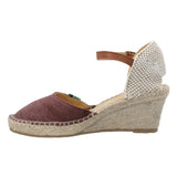 Alpargata Algodón Orgánico Mujer Monforte Morado Rockford