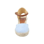Alpargata Algodón Orgánico Mujer Monforte Celeste Rockford
