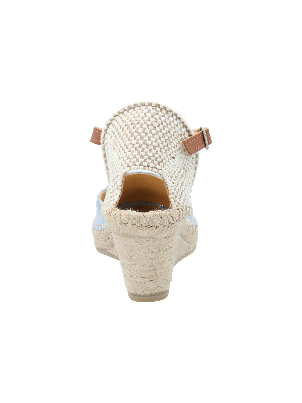 Alpargata Algodón Orgánico Mujer Monforte Celeste Rockford