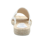 Sandalia Lino Mujer Marini Blanco Rockford