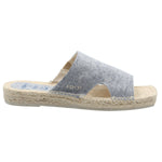 Sandalia Lino Mujer Marini Azul Rockford
