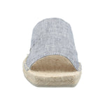 Sandalia Lino Mujer Marini Azul Rockford