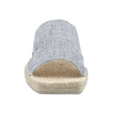Sandalia Lino Mujer Marini Azul Rockford
