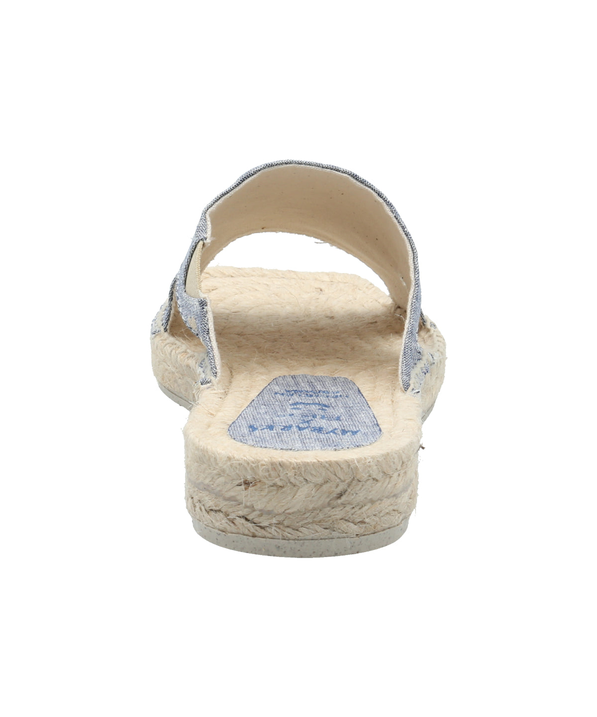 Sandalia Lino Mujer Marini Azul Rockford