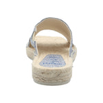 Sandalia Lino Mujer Marini Azul Rockford