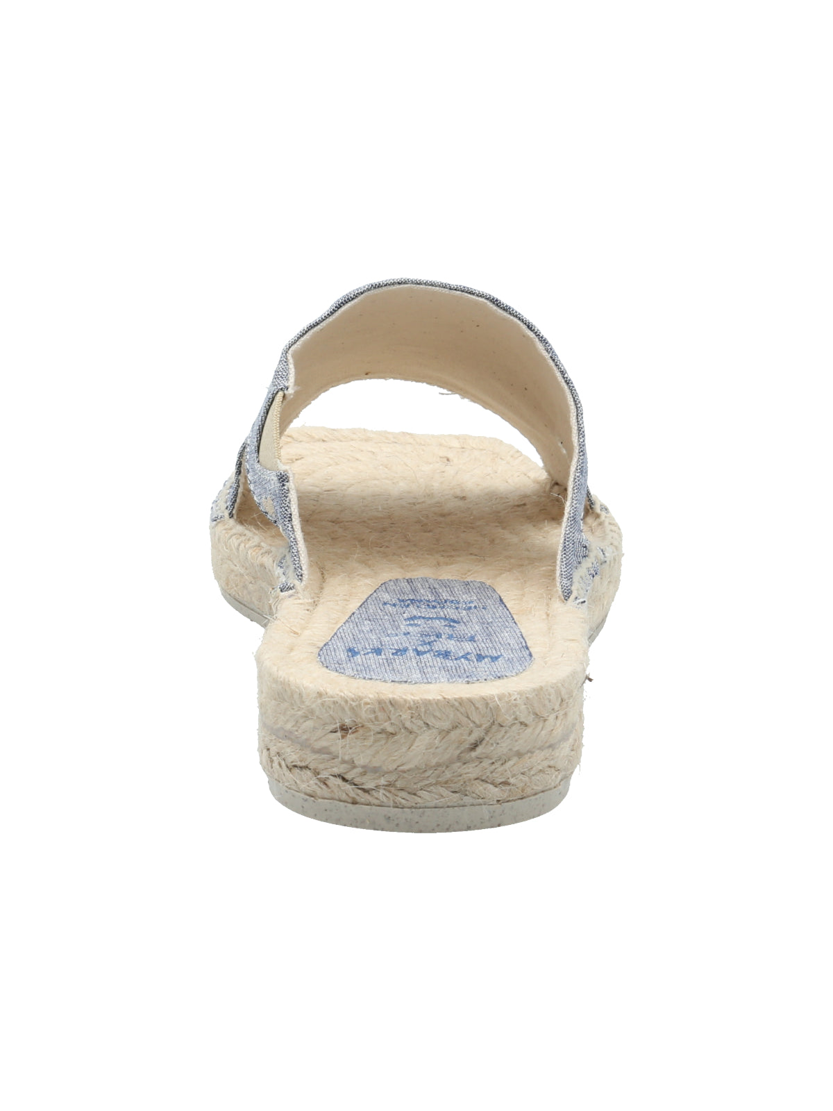 Sandalia Lino Mujer Marini Azul Rockford