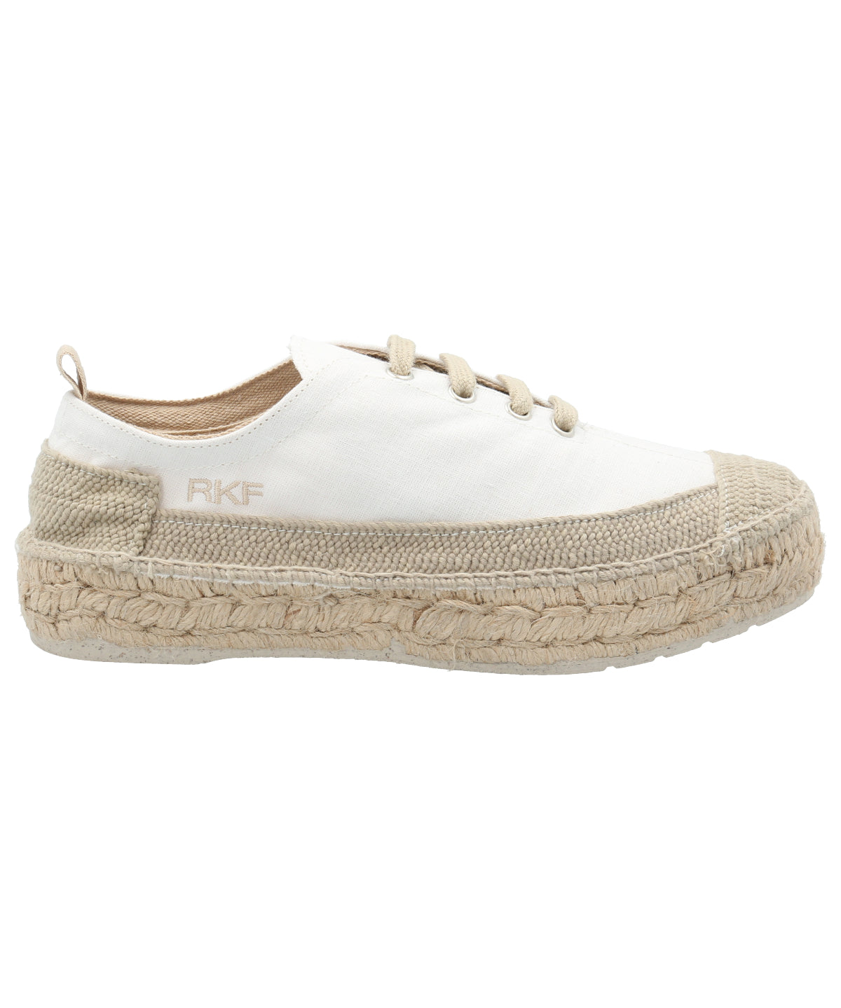 Zapatilla Algodón Orgánico Mujer Pisa Blanco Rockford