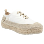Zapatilla Algodón Orgánico Mujer Pisa Blanco Rockford