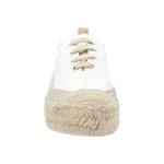 Zapatilla Algodón Orgánico Mujer Pisa Blanco Rockford