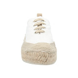 Zapatilla Algodón Orgánico Mujer Pisa Blanco Rockford