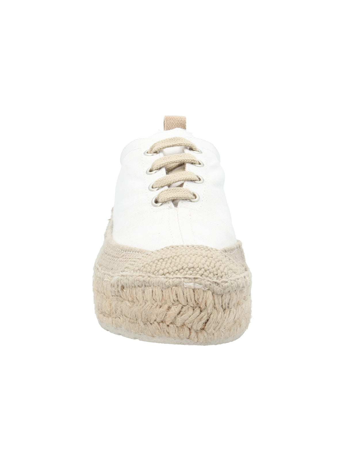 Zapatilla Algodón Orgánico Mujer Pisa Blanco Rockford