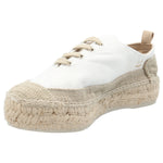 Zapatilla Algodón Orgánico Mujer Pisa Blanco Rockford