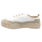 Zapatilla Algodón Orgánico Mujer Pisa Blanco Rockford