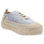 Zapatilla Algodón Orgánico Mujer Pisa Azul Rockford