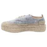 Zapatilla Algodón Orgánico Mujer Pisa Azul Rockford