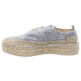 Zapatilla Algodón Orgánico Mujer Pisa Azul Rockford