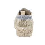 Zapatilla Algodón Orgánico Mujer Pisa Azul Rockford