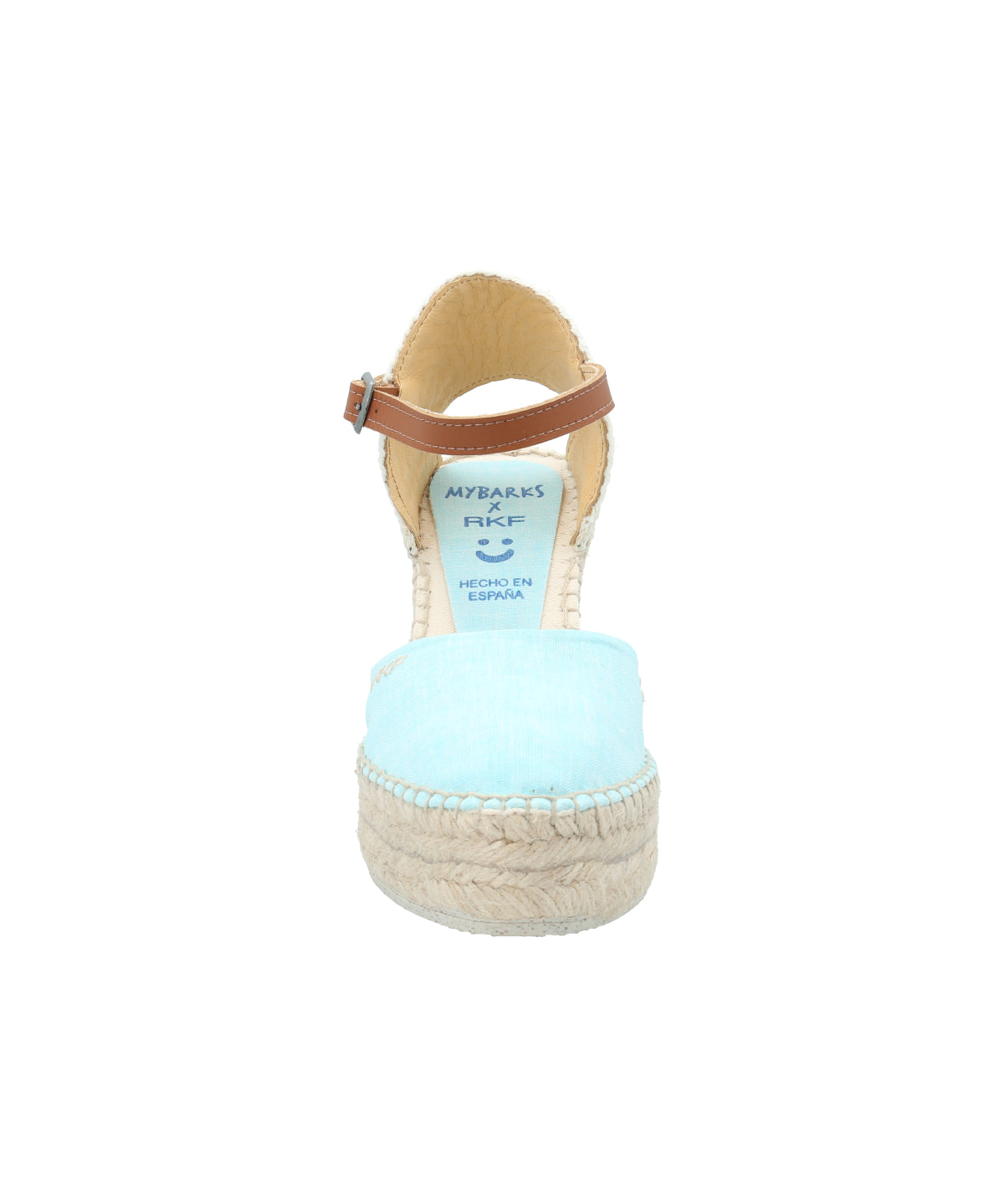 Alpargata Algodón Orgánico Mujer Tabarca Celeste Rockford
