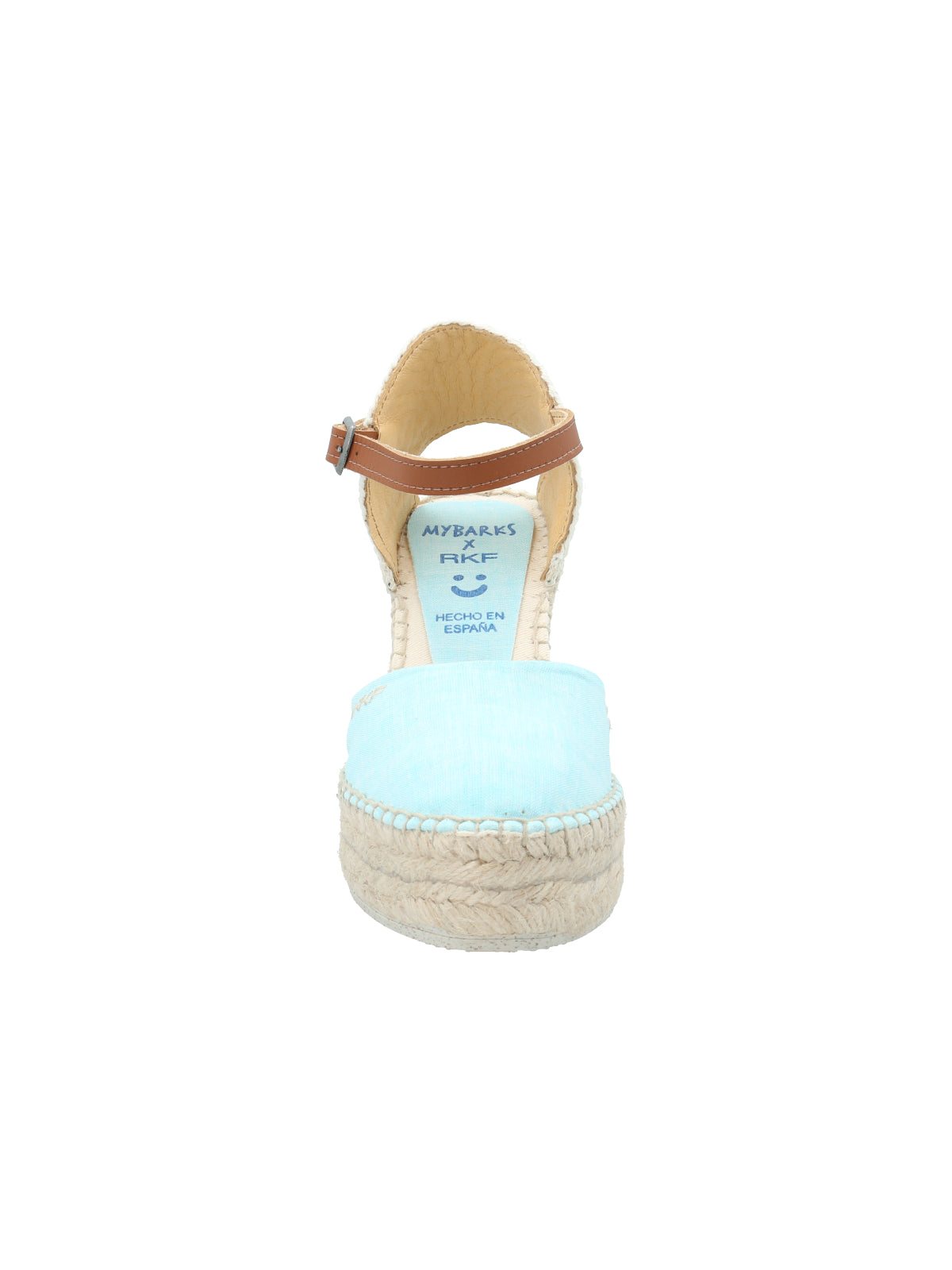 Alpargata Algodón Orgánico Mujer Tabarca Celeste Rockford
