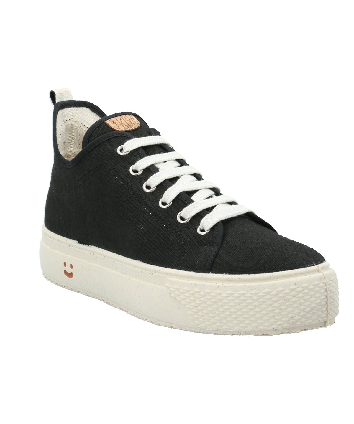 Zapatilla Algodón Orgánico Mujer Verona Negro Rockford